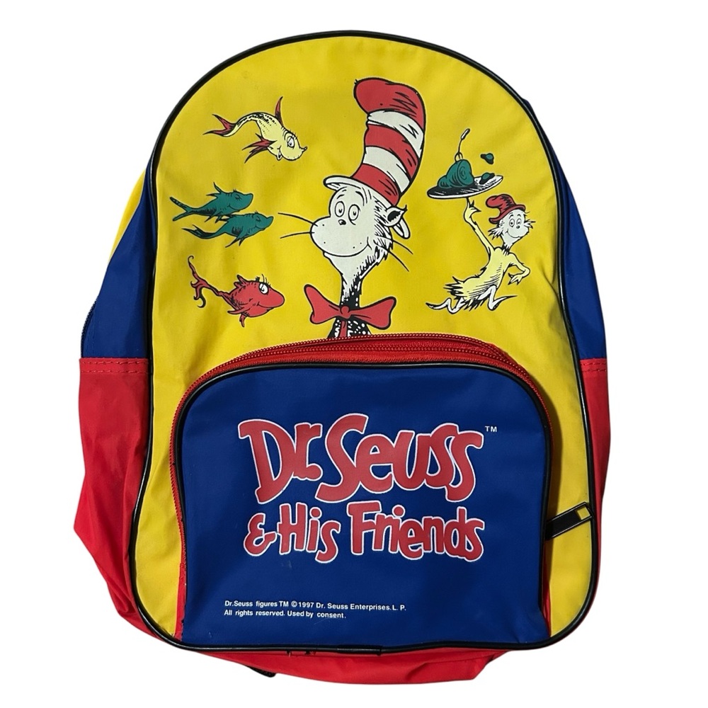 Vintage 90s Dr. Seuss Children’s Backpack